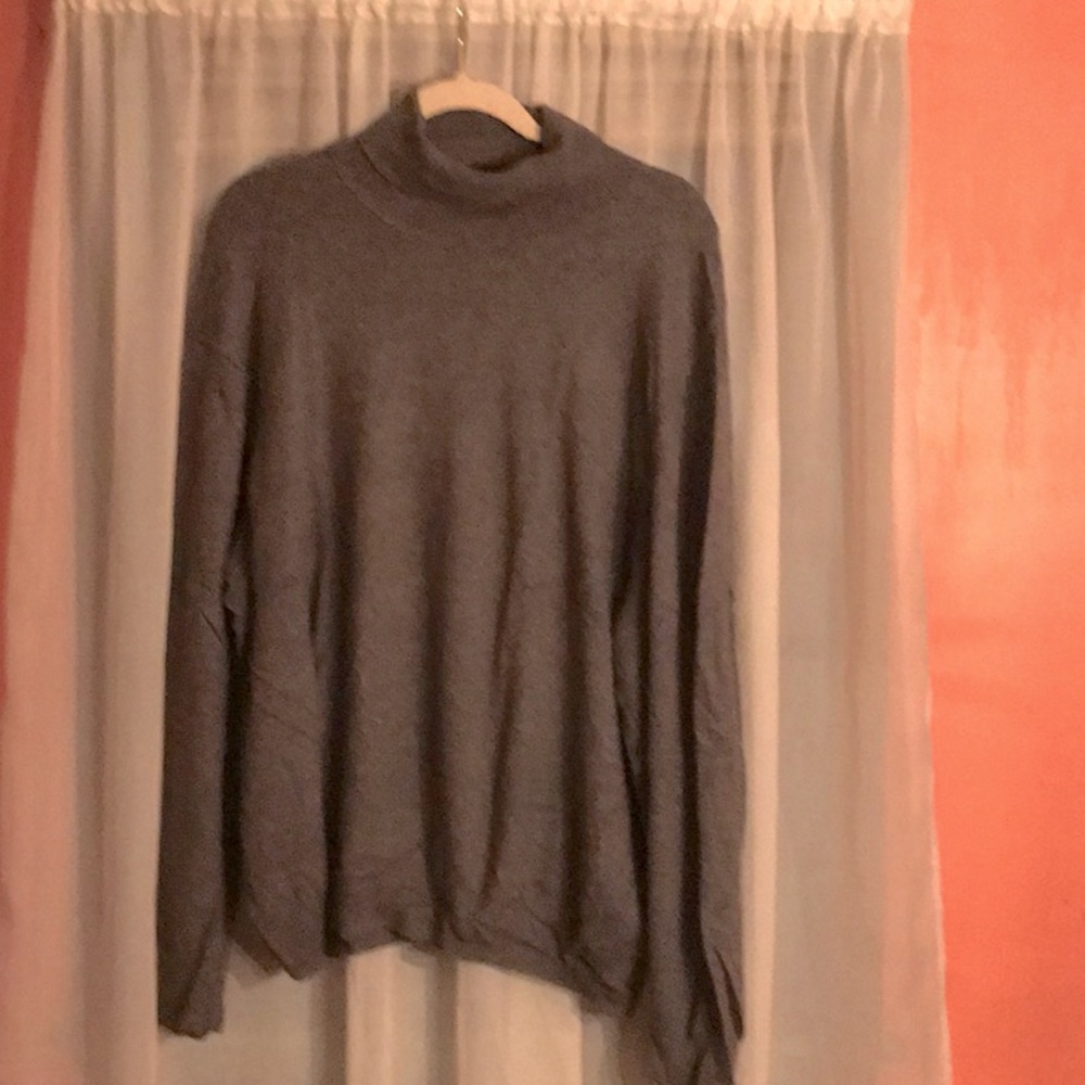 Orvis men’s 2XL light turtleneck sweater